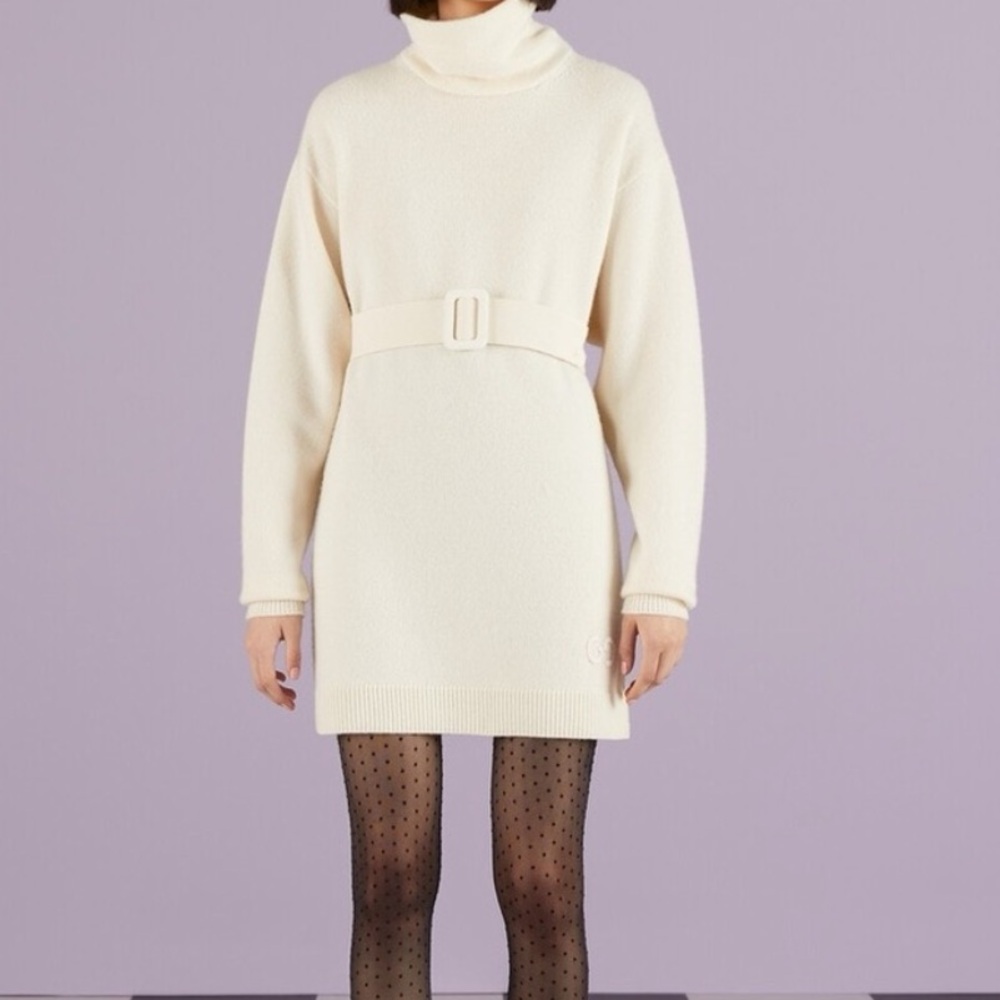 NWT Gucci Cashmere Wool Blend Dress size Small $2150